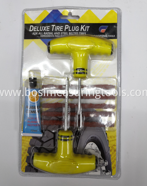 Car Tire Repair Tool Kit